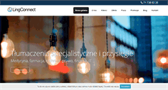 Desktop Screenshot of lingconnect.pl